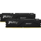 Kingston FURY 16 GB DDR5-5200 (2x 8 GB) Kit werkgeheugen Zwart, KF552C40BBK2-16, Beast, XMP 3.0