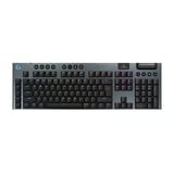 Logitech G915 X LIGHTSPEED Low-Profile RGB mechanisch gaming toetsenbord Zwart, US-International lay-out (QWERTY), GL Tactile, 100%, Double-Shot PBT, LIGHTSPEED