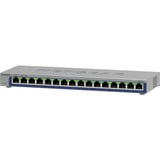 Netgear 16-poorts Gigabit Ethernet unmanaged switch (GS116v3) Grijs