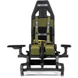 Next Level Racing Flight Seat Pro Boeing Military Edition simulatorset Zwart