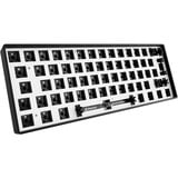 Sharkoon SKILLER SGK50 S4 Barebone ISO RGB gaming toetsenbord Zwart, 60%, Hot-swappable