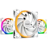 be quiet! Light Wings PWM RGB case fans Wit, 3 stuks, 140 x 140 x 25 mm, Incl. controller