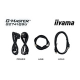 iiyama G-Master Black Hawk G2741QSU-B1 27" gaming monitor Zwart, 144 Hz, HDMI, DisplayPort, USB, Audio