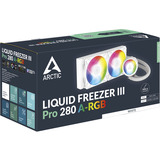 ARCTIC Liquid Freezer III Pro 280 A-RGB waterkoeling Wit, 4-pins PWM fan-connector