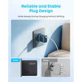 Anker 70W Zolo wandoplader Zwart