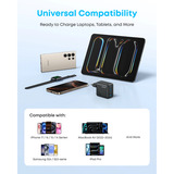 Anker Zolo wired charger 70W Zwart