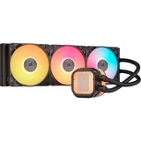 Corsair iCUE LINK TITAN 360 RX LCD RGB waterkoeling Zwart, 4-pins PWM fan-connector