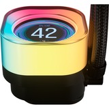 Corsair iCUE LINK TITAN 360 RX LCD RGB waterkoeling Zwart, 4-pins PWM fan-connector