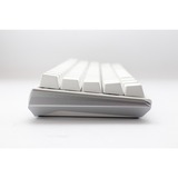 Ducky One 3 Mini RGB mechanisch gaming toetsenbord Wit, BE lay-out (AZERTY), Cherry MX RGB Blue, 60%