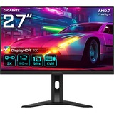 GIGABYTE M27QA 27" gaming monitor Zwart, 2x HDMI, DisplayPort, 3x USB-A, 1x USB-C, 180 Hz