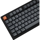 Keychron K10 Max, toetsenbord Zwart/grijs, BE Lay-out, Keychron Super Banana, RGB leds, Hot-swappable, Bluetooth, 2.4GHz