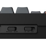 Keychron K10 Max, toetsenbord Zwart/grijs, BE Lay-out, Keychron Super Banana, RGB leds, Hot-swappable, Bluetooth, 2.4GHz