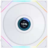 Lian Li UNI FAN TL 140 LCD Reverse RGB case fan Wit, 140 x 144 x 28 mm