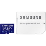 Samsung PRO Plus 128 GB microSDXC geheugenkaart UHS-I U3, Class 10, V30, A2