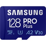 Samsung PRO Plus 128 GB microSDXC geheugenkaart UHS-I U3, Class 10, V30, A2