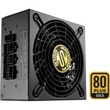 Sharkoon SilentStorm SFX 500 Gold modulaire 500 watt voeding  Zwart, 2x PCIe