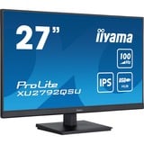 iiyama ProLite XU2792QSU-B6 27" monitor Zwart (mat), HDMI, DisplayPort, USB, Audio