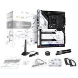 ASRock Z790 TAICHI Carrara socket 1700 moederbord Wit/zwart, RAID, 2.5 Gb-LAN en Gb-LAN, Wi-Fi, BT, Sound, E-ATX