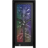 Corsair FRAME 4000X RS midi tower behuizing Zwart | 2x USB-A | 1x USB-C | RGB | Tempered Glass