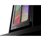 Corsair FRAME 4000X RS midi tower behuizing Zwart | 2x USB-A | 1x USB-C | RGB | Tempered Glass