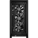 Corsair FRAME 4000X RS midi tower behuizing Zwart | 2x USB-A | 1x USB-C | RGB | Tempered Glass