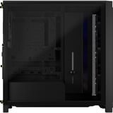 Corsair FRAME 4000X RS midi tower behuizing Zwart | 2x USB-A | 1x USB-C | RGB | Tempered Glass