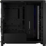 Corsair FRAME 4000X RS midi tower behuizing Zwart | 2x USB-A | 1x USB-C | RGB | Tempered Glass
