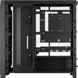 Corsair FRAME 4000X RS midi tower behuizing Zwart | 2x USB-A | 1x USB-C | RGB | Tempered Glass
