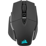 Corsair M65 RGB ULTRA WIRELESS gaming muis Zwart, 26,000 DPI, USB | 2,4 GHz | Bluetooth