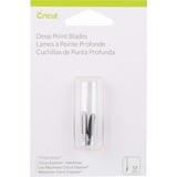 Cricut Deep-Point Recplacement Blades reservemes Zwart, 2 stuks