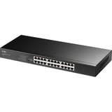 Cudy 24-Port Gigabit Unmanaged Switch Zwart, 19 inch