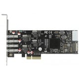 DeLOCK PCIe x4 > 4x externe USB-A 3.2 Gen 1 usb-controller 
