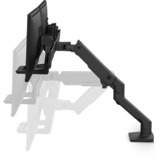 Ergotron HX Desk Dual Monitor Arm monitorarm Zwart