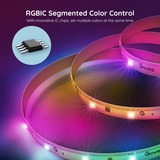 Govee H618A RGBIC Basic ledstrip 5 meter, RGBIC, Wifi, Bluetooth