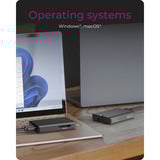 ICY BOX IB-CR601M-C31 externe behuizing Zwart