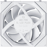 Lian Li UNI FAN TL LCD FLEX 120 Wireless RGB case fan Wit, 124 x 120 x 28 mm, PWM