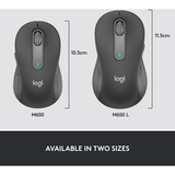 Logitech Signature M650 Large Full-Size Draadloze Muis Grafiet