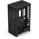 NZXT H2 Flow mini tower behuizing Zwart | 2x USB-A | 1x USB-C | Tempered Glass