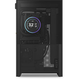 NZXT H2 Flow mini tower behuizing Zwart | 2x USB-A | 1x USB-C | Tempered Glass