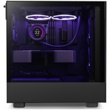 NZXT H5 Elite All Black midi tower behuizing Zwart | 1x USB-A | 1x USB-C | RGB | Tempered Glass