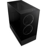 NZXT H5 Elite All Black midi tower behuizing Zwart | 1x USB-A | 1x USB-C | RGB | Tempered Glass