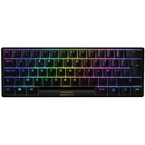 Sharkoon SKILLER SGK50 S4, gaming toetsenbord Zwart, BE Lay-out, Kailh Red, RGB leds, Hot-swappable, 60%