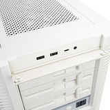 SilverStone FLP02 midi tower behuizing Beige | 2x USB-A | 1x USB-C