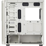 SilverStone FLP02 midi tower behuizing Beige | 2x USB-A | 1x USB-C