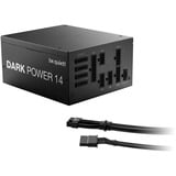 be quiet! DARK POWER 14, 850 Watt voeding  Zwart, 1x 12V-2x6, 4x PCIe, Kabelmanagement