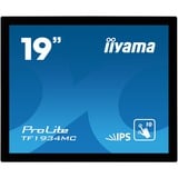 iiyama ProLite TF1934MC-B7X 19" monitor Zwart, Touch, VGA, HDMI, DisplayPort