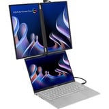 ASUS ZenScreen Duo OLED MQ149CD 21" monitor Zilver, 1x Mini HDMI, 3x USB-C