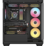 Corsair 3500X RS-R ARGB midi tower behuizing Zwart | 2x USB-A | 1x USB-C | RGB | Tempered Glass
