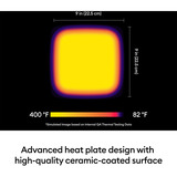Cricut EasyPress SE warmtepers Beige, 22.5 x 22.5 cm