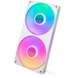 NZXT F240 RGB CORE case fans Wit, 2 stuks, 240 x 120 x 26 mm